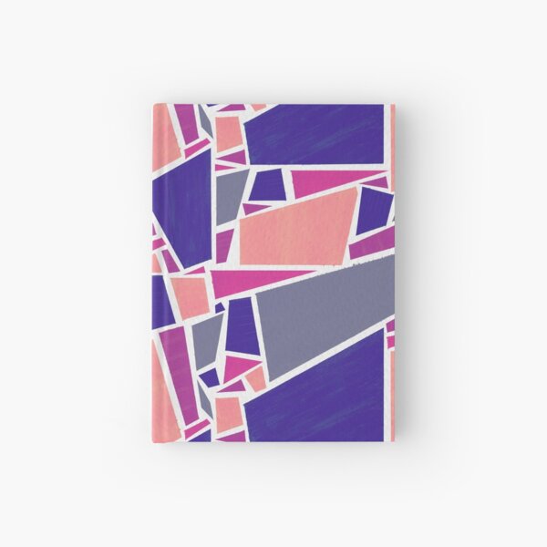 Mod Stained Glass - Pastel Pretty Hardcover Journal