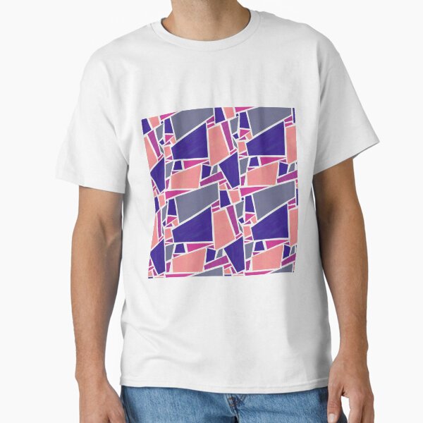 Mod Stained Glass - Pastel Pretty Classic T-Shirt