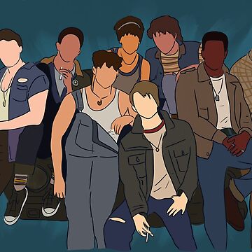 The Outsiders - Musical" Art Board Print for Sale by byebyesally | Redbubble