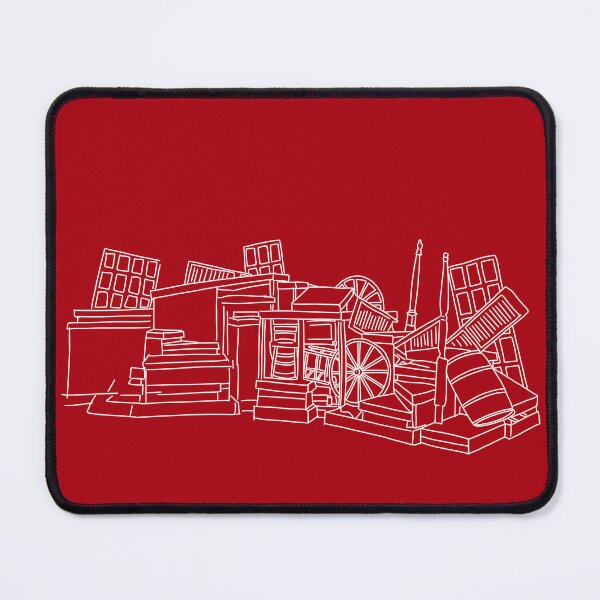 Item preview, Les Misérables Barricade Outline designed and sold by byebyesally.