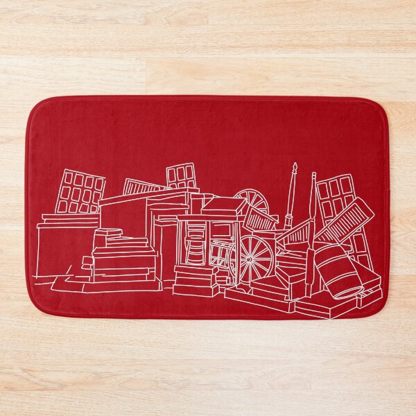Item preview, Les Misérables Barricade Outline designed and sold by byebyesally.
