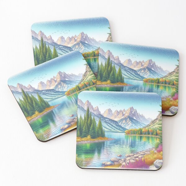 Item preview, Nature's Harmony - Lakefront View designed and sold by Hodaifa Hamim.