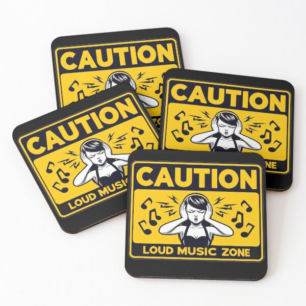 Item preview, CAUTION! loud music designed and sold by Gnfree.