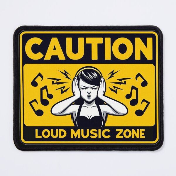 Item preview, CAUTION! loud music designed and sold by Gnfree.