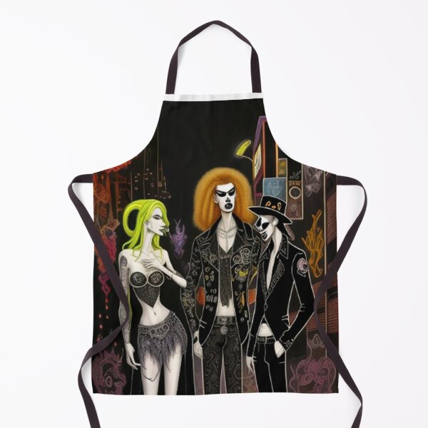 Item preview, Night Clubs Punk Rock Abstract Graffiti Art designed and sold by TheDarkWardrobe.