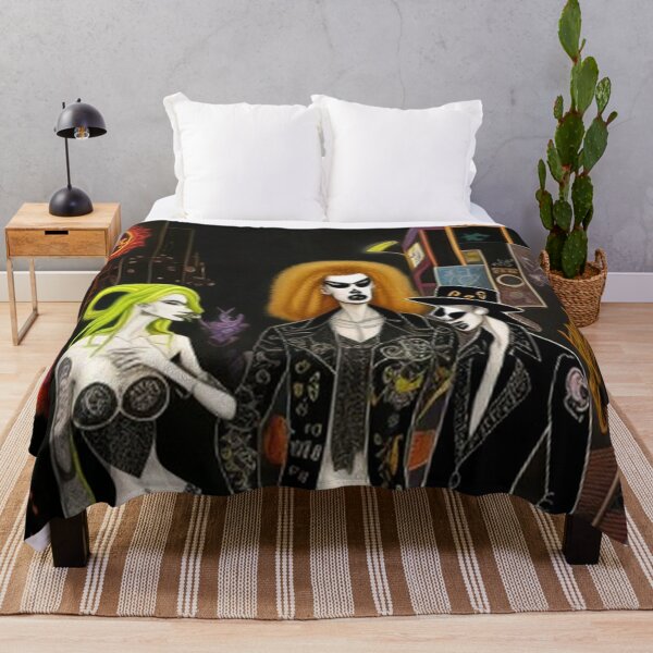 Item preview, Night Clubs Punk Rock Abstract Graffiti Art designed and sold by TheDarkWardrobe.
