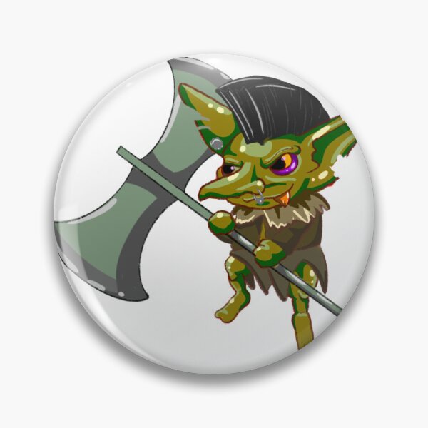 Item preview, Lo-fi Goblin Warrior  designed and sold by EnviousDesigns.