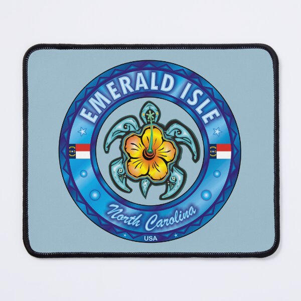 Item preview, Emerald Isle North Carolina sea turtle hibiscus designed and sold by studioss76.