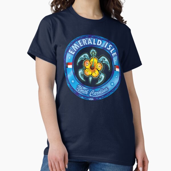 Item preview, Emerald Isle North Carolina sea turtle hibiscus designed and sold by studioss76.