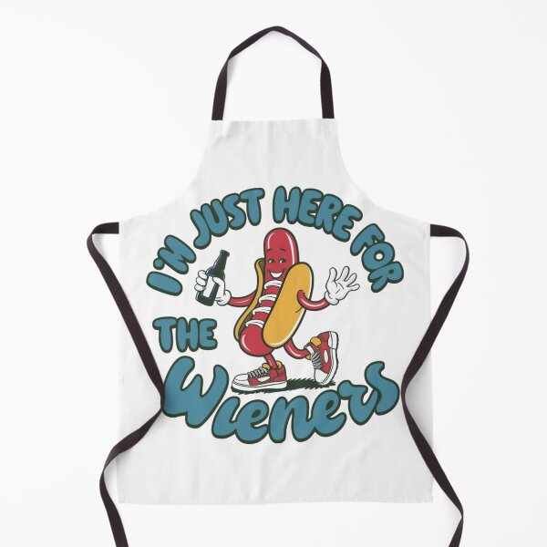 Item preview, 4th of July, I'm Just Here For The Wieners designed and sold by PlanetMarker.