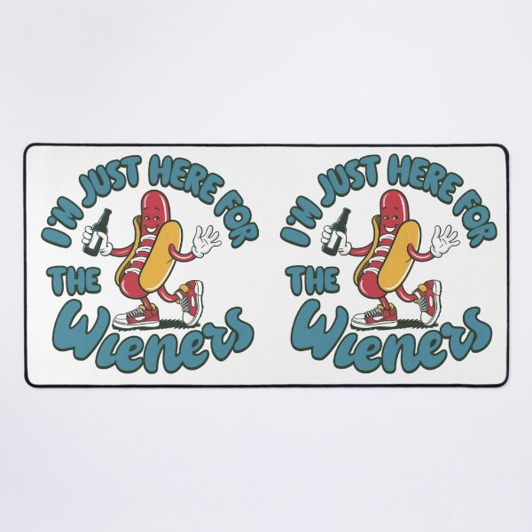 Item preview, 4th of July, I'm Just Here For The Wieners designed and sold by PlanetMarker.