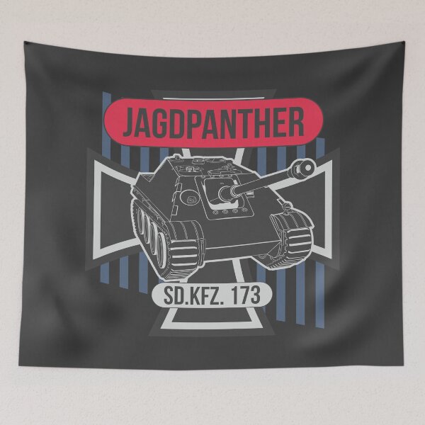Item preview, Jagdpanther in front of the Iron Cross designed and sold by FAawRay.