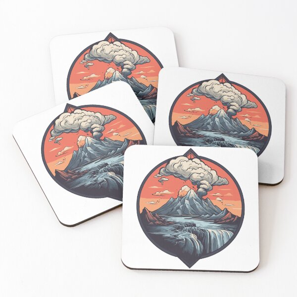 Item preview, Smoky Peaks, Volcanic Panorama designed and sold by Designial.