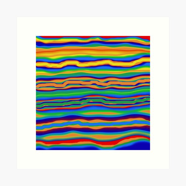 Item preview, Wave Pattern  designed and sold by KidaDiNicchi.