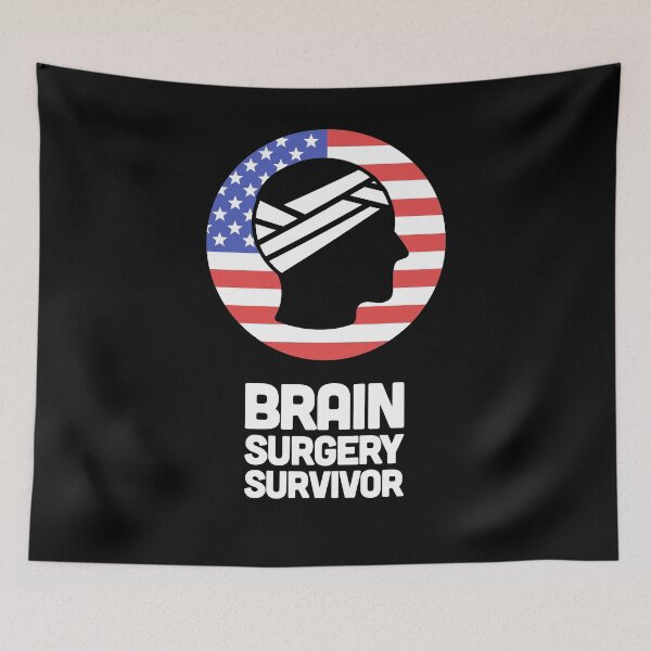 Item preview, Skull Brain Surgery - Funny Get Well Recovery Gift designed and sold by Jam Jar.