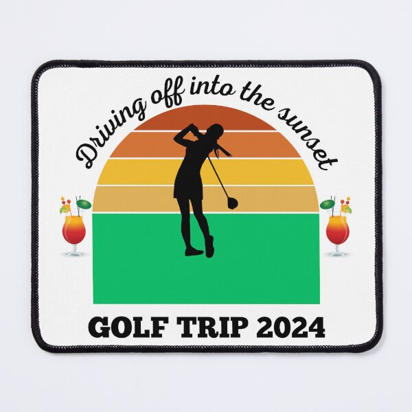 Item preview, Golf trip driving into the sunset designed and sold by IFarty.