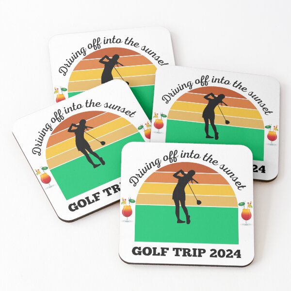 Item preview, Golf trip driving into the sunset designed and sold by IFarty.