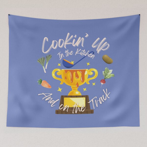 Item preview, Cookin' Up in the Kitchen and on the Track designed and sold by Abby Abittan.