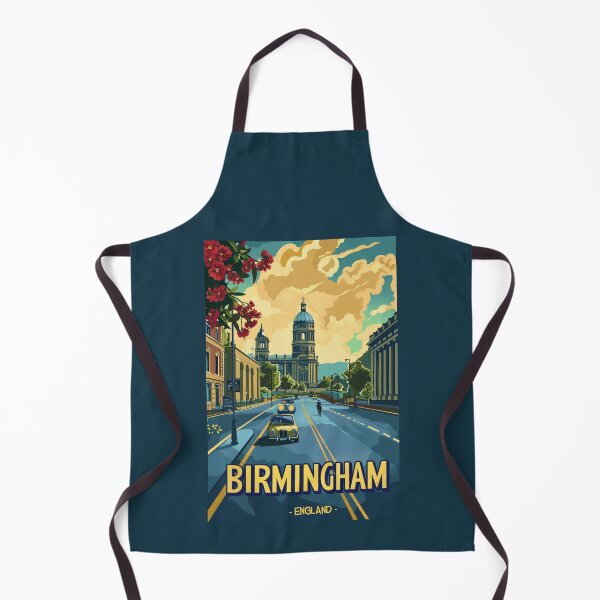 Item preview, A Vintage Travel Illustration of Birmingham - England designed and sold by GoodOldVintage.