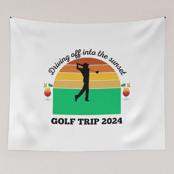 Item preview, golf trip 24, driving into the sunset designed and sold by IFarty.