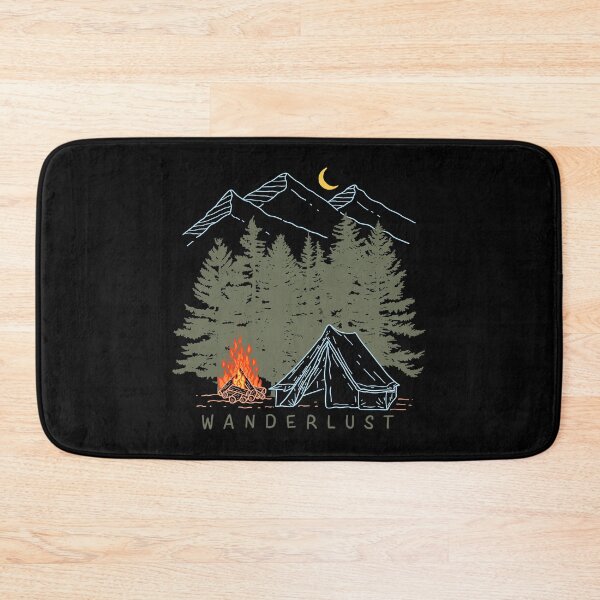 Item preview, Camping Minimalist designed and sold by ethnicdrawing.