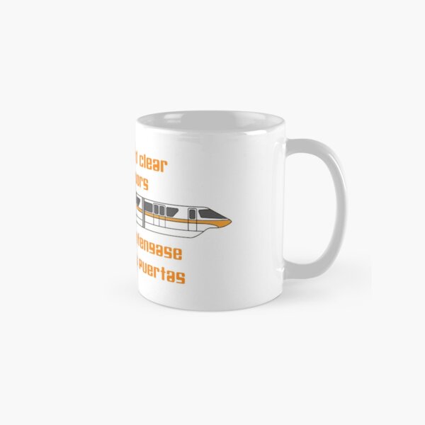 Veuillez vous tenir à l'écart des portes Mug classique
