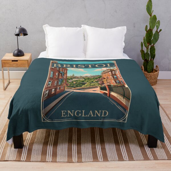 Item preview, A Vintage Travel Illustration of Bristol - England designed and sold by GoodOldVintage.