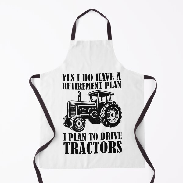 Item preview, Funny Yes I Do Have A Retirement plan I Plan To Drive Tractors designed and sold by Stick-Artistry.