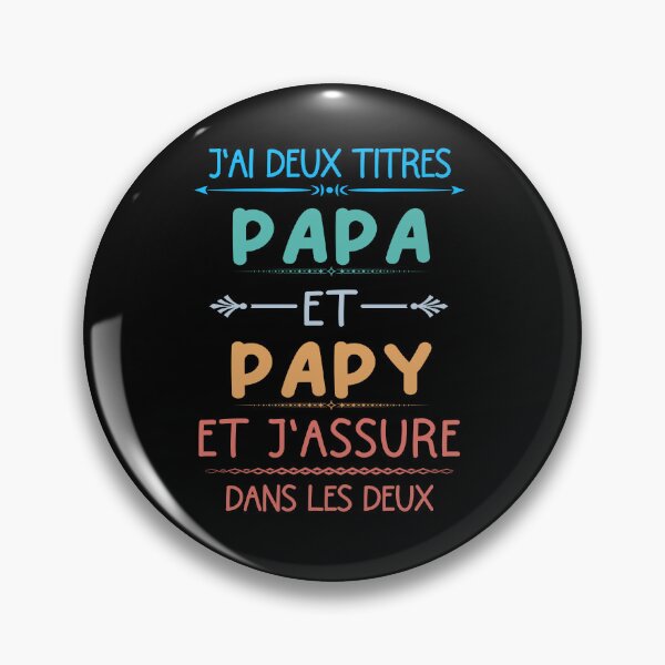 Item preview, Papa et Papy et j'assure dans les deux designed and sold by timizar.