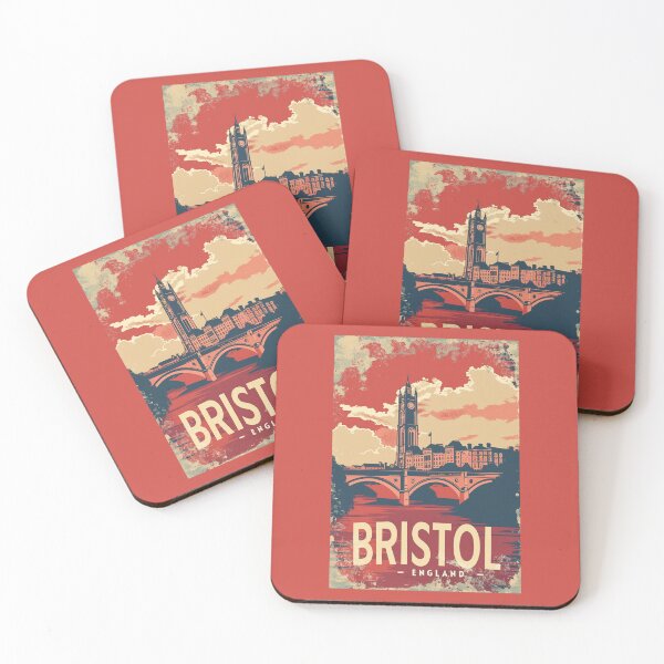Item preview, A Vintage Travel Illustration of Bristol - England designed and sold by GoodOldVintage.
