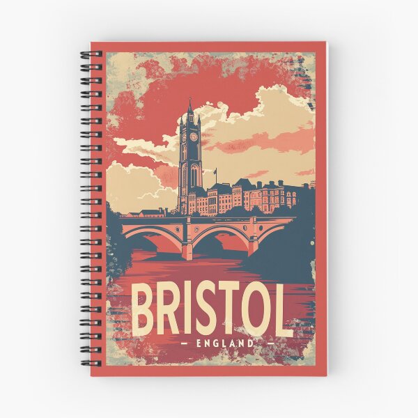 Item preview, A Vintage Travel Illustration of Bristol - England designed and sold by GoodOldVintage.