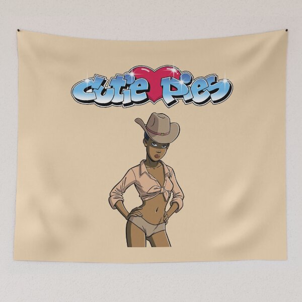 Item preview, CutiePie #35 - Black-eyed cowgirl in western shirt designed and sold by CutiePiesArt.