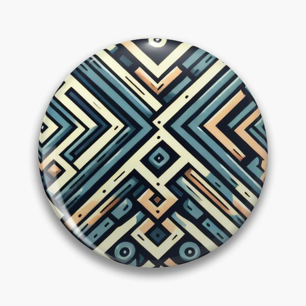 Item preview, Geometric Maze Inspired Pattern Design designed and sold by ReachForArt.