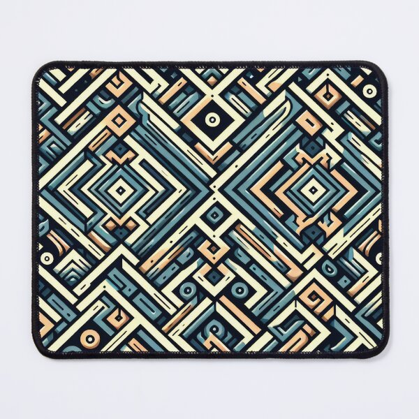 Item preview, Geometric Maze Inspired Pattern Design designed and sold by ReachForArt.