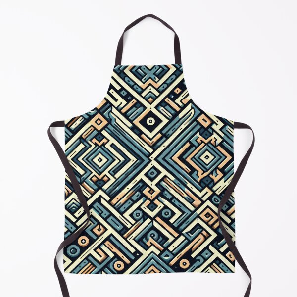 Item preview, Geometric Maze Inspired Pattern Design designed and sold by ReachForArt.