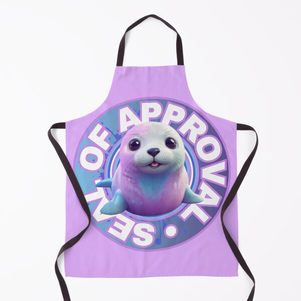 Item preview, Blue and Purple Seal of Approval designed and sold by pUNKnown.