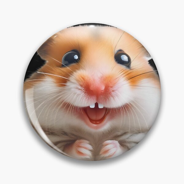 Item preview, Smiling hamster designed and sold by Ingridpd.