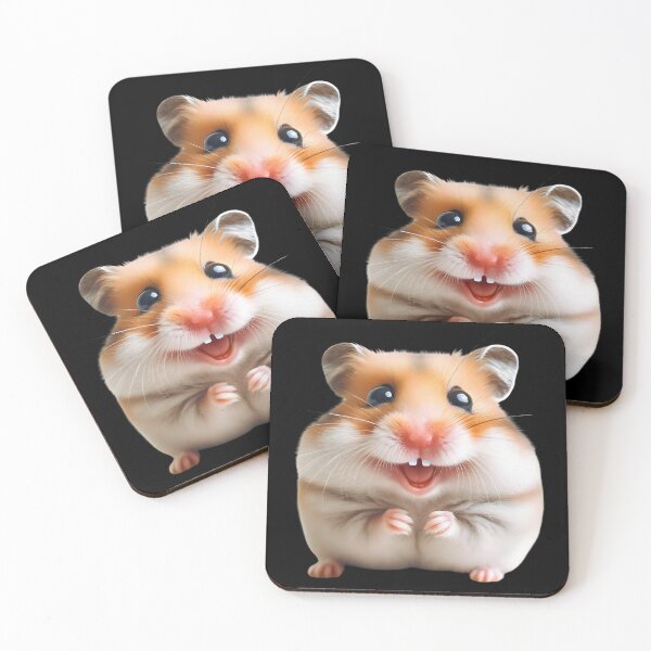 Item preview, Smiling hamster designed and sold by Ingridpd.