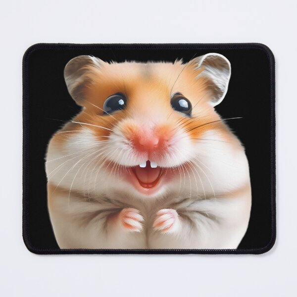 Item preview, Smiling hamster designed and sold by Ingridpd.
