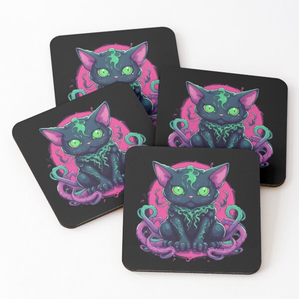 Item preview, Cathulhu, Lovecraft Cat, Trickster Demon, Kawaii Cute designed and sold by Burn-Ego.
