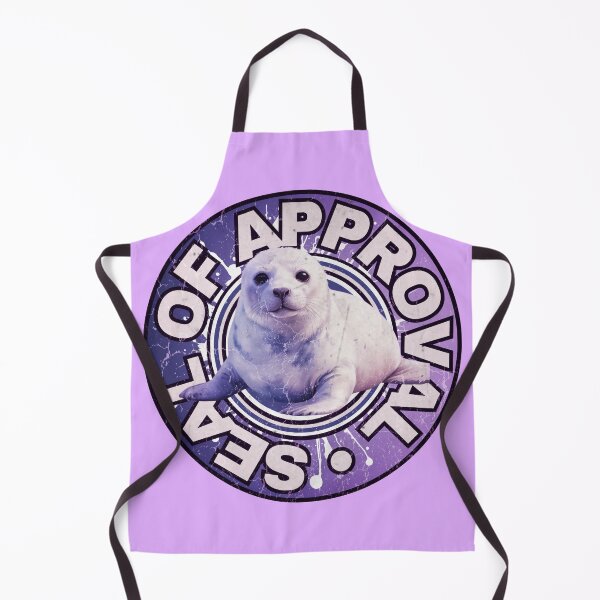Item preview, Blue and White Seal of Approval designed and sold by pUNKnown.