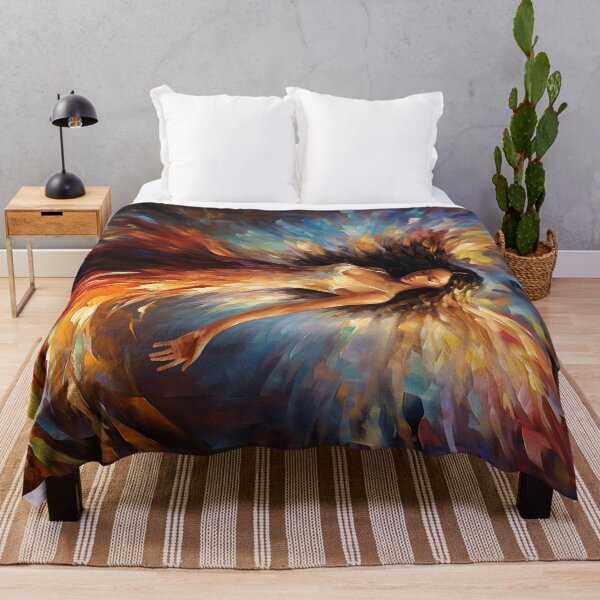 Item preview, Ethereal Angel Art - Radiant and Colorful Graphic designed and sold by Aurora-Solaris.