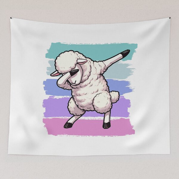 Item preview, Funny Farmer Goats Lovers Sheep Pet Animals Dab Dance Goat designed and sold by Stick-Artistry.