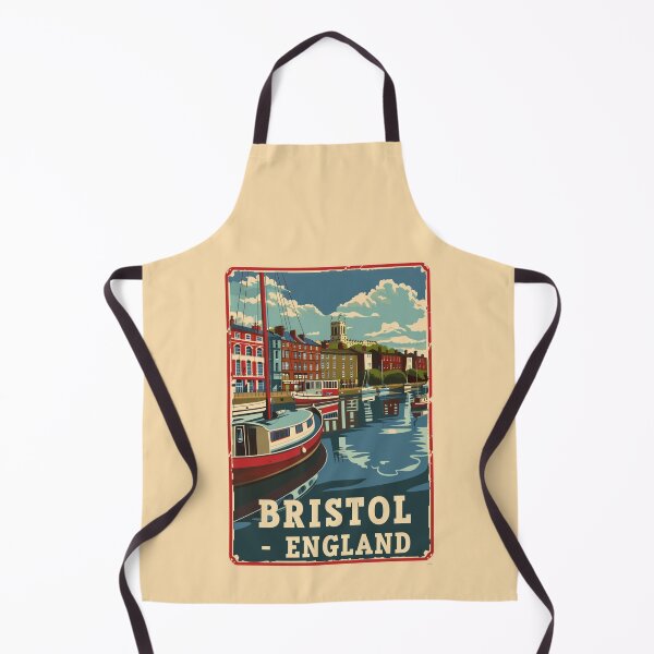 Item preview, A Vintage Travel Illustration of Bristol - England designed and sold by GoodOldVintage.