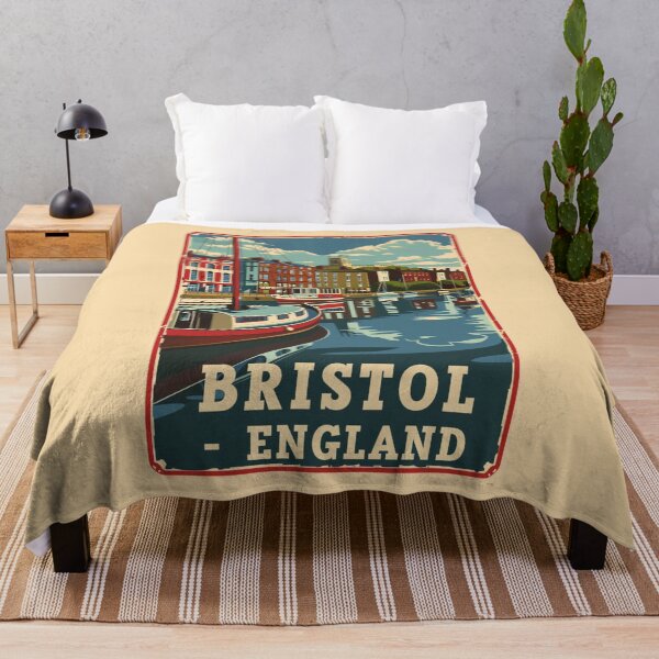 Item preview, A Vintage Travel Illustration of Bristol - England designed and sold by GoodOldVintage.