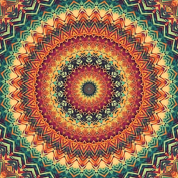 Artwork thumbnail, Mandala 115 by Mandala Of Life