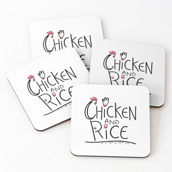 Item preview, Chicken And Rice, Workout Gym Gear  designed and sold by These_Prints.