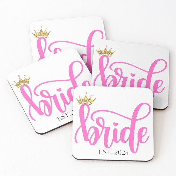Item preview, Bride est 2024 designed and sold by Oreo2020 Creations.