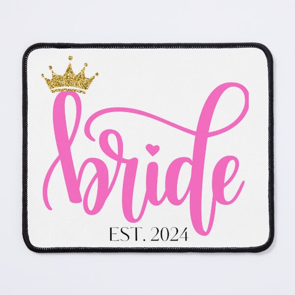 Item preview, Bride est 2024 designed and sold by Oreo2020 Creations.