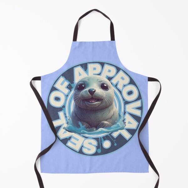 Item preview, Blue and White Seal of Approval designed and sold by pUNKnown.